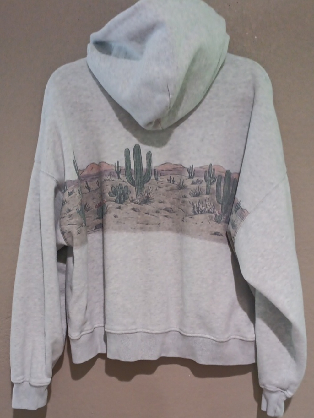 Abercrombie & Fitch Light Gray Desert Zip Hoodie - Picture 6 of 6